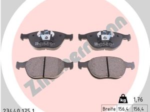 Set placute frana ZIMMERMANN 23440.175.1 – FORD | AutoRival