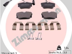 Set placute frana ZIMMERMANN 23446.165.2 – FORD | AutoRival