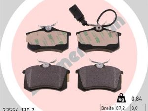 Set placute frana ZIMMERMANN 23554.170.2 – FORD | AutoRival