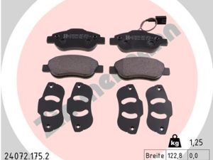 Set placute frana ZIMMERMANN 24072.175.2 – FORD | AutoRival