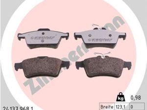 Set placute frana ZIMMERMANN 24137.968.1 – FORD | AutoRival