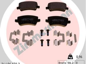 Set placute frana ZIMMERMANN 24496.170.2 – FORD | AutoRival