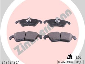 Set placute frana ZIMMERMANN 24743.190.1 – FORD | AutoRival