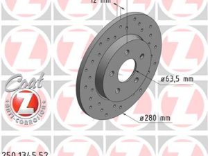 Disc frana ZIMMERMANN 250.1345.52 – FORD | AutoRival