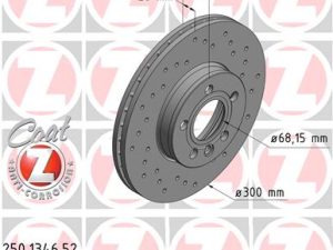 Disc frana ZIMMERMANN 250.1346.52 – FORD | AutoRival