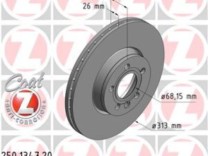 Disc frana ZIMMERMANN 250.1347.20 – FORD | AutoRival