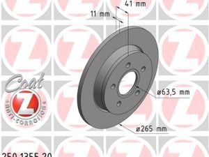 Disc frana ZIMMERMANN 250.1355.20 – FORD | AutoRival