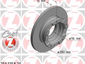 Disc frana ZIMMERMANN 250.1358.20 – FORD | AutoRival