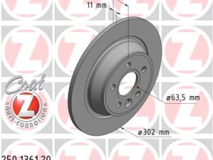 Disc frana ZIMMERMANN 250.1361.20 – FORD | AutoRival