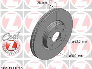 Disc frana ZIMMERMANN 250.1365.20 – FORD | AutoRival