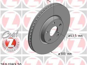 Disc frana ZIMMERMANN 250.1383.20 – FORD | AutoRival