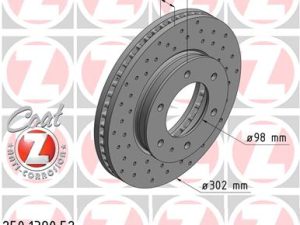 Disc frana ZIMMERMANN 250.1390.52 – FORD | AutoRival