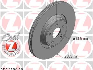 Disc frana ZIMMERMANN 250.1396.20 – FORD | AutoRival