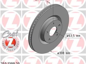 Disc frana ZIMMERMANN 250.1399.20 – FORD | AutoRival