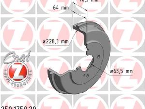 Tambur frana ZIMMERMANN 250.1750.20 – FORD | AutoRival