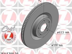 Disc frana ZIMMERMANN 250.5700.20 – FORD | AutoRival
