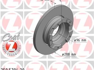 Disc frana ZIMMERMANN 250.5704.20 – FORD | AutoRival