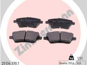 Set placute frana ZIMMERMANN 25134.170.1 – FORD | AutoRival