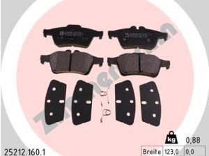 Set placute frana ZIMMERMANN 25212.160.1 – FORD | AutoRival