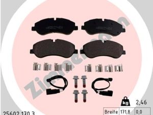 Set placute frana ZIMMERMANN 25602.170.3 – FORD | AutoRival
