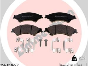 Set placute frana ZIMMERMANN 25632.165.2 – FORD | AutoRival