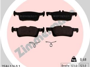 Set placute frana ZIMMERMANN 25841.140.1 – FORD | AutoRival