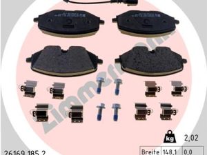 Set placute frana ZIMMERMANN 26169.185.2 – FORD | AutoRival