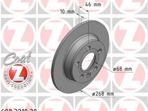 Disc frana ZIMMERMANN 600.3210.20 – FORD | AutoRival