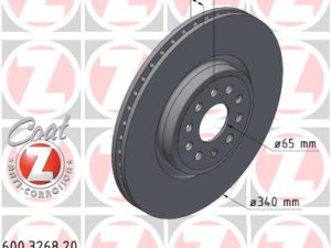 Disc frana ZIMMERMANN 600.3268.20 – FORD | AutoRival