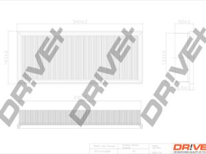 Filtru aer DRIVE DP1110.10.0089 – FORD | AutoRival
