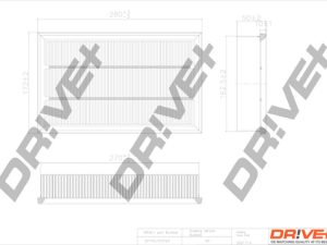 Filtru aer DRIVE DP1110.10.0123 – FORD | AutoRival