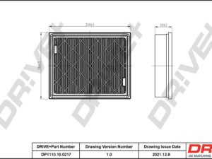 Filtru aer DRIVE DP1110.10.0217 – FORD | AutoRival