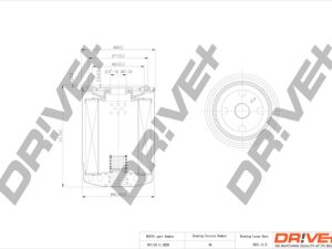 Filtru ulei DRIVE DP1110.11.0028 – FORD | AutoRival