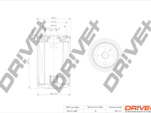 Filtru ulei DRIVE DP1110.11.0039 – FORD | AutoRival