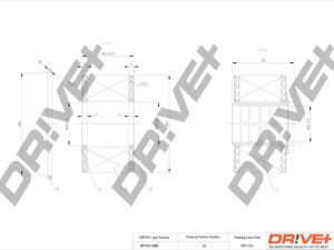 Filtru ulei DRIVE DP1110.11.0055 – FORD | AutoRival