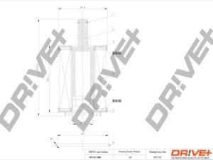 Filtru ulei DRIVE DP1110.11.0063 – FORD | AutoRival
