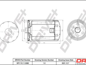Filtru ulei DRIVE DP1110.11.0080 – FORD | AutoRival
