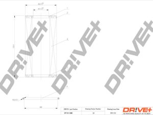 Filtru ulei DRIVE DP1110.11.0086 – FORD | AutoRival