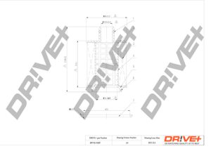 Filtru ulei DRIVE DP1110.11.0107 – FORD | AutoRival