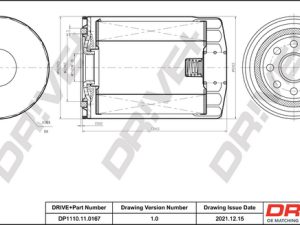 Filtru ulei DRIVE DP1110.11.0167 – FORD | AutoRival