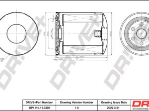 Filtru ulei DRIVE DP1110.11.0306 – FORD | AutoRival