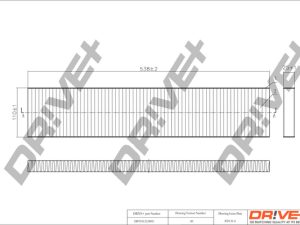 Filtru aer habitaclu DRIVE DP1110.12.0005 – FORD | AutoRival