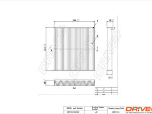 Filtru aer habitaclu DRIVE DP1110.12.0103 – FORD | AutoRival