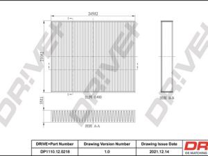 Filtru aer habitaclu DRIVE DP1110.12.0218 – FORD | AutoRival
