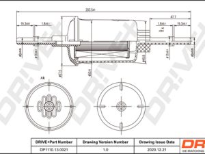 Filtru combustibil DRIVE DP1110.13.0021 – FORD | AutoRival