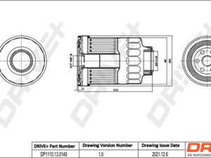 Filtru combustibil DRIVE DP1110.13.0140 – FORD | AutoRival