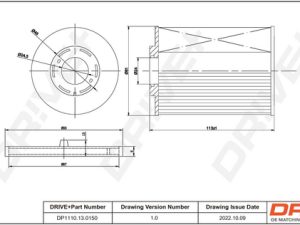 Filtru combustibil DRIVE DP1110.13.0150 – FORD | AutoRival
