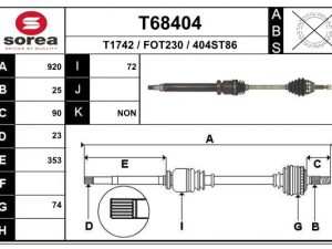 Planetara EAI T68404 – FORD | AutoRival