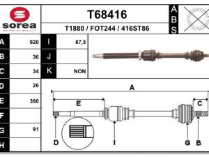 Planetara EAI T68416 – FORD | AutoRival