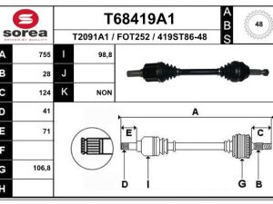 Planetara EAI T68419A1 – FORD | AutoRival